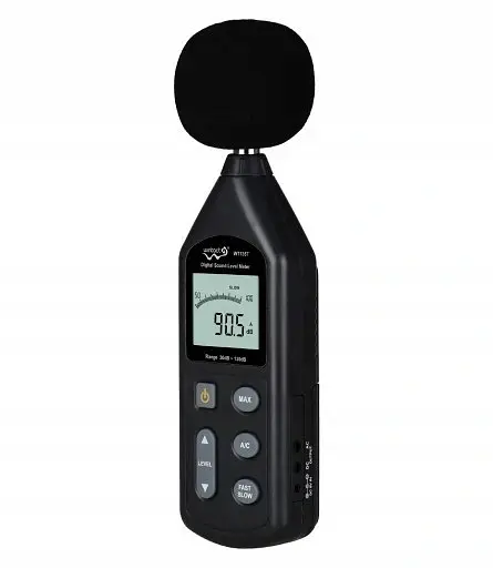 Вимірювач шуму (шумомер) 30-130 дБ WINTACT WT1357 - фото 2