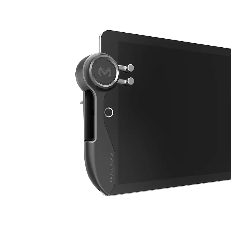 Ігровий механічний тригер зовнішній джойстик для телефону смартфона Memo AKpad-6k ігрові кнопки Black (18543) - фото 3