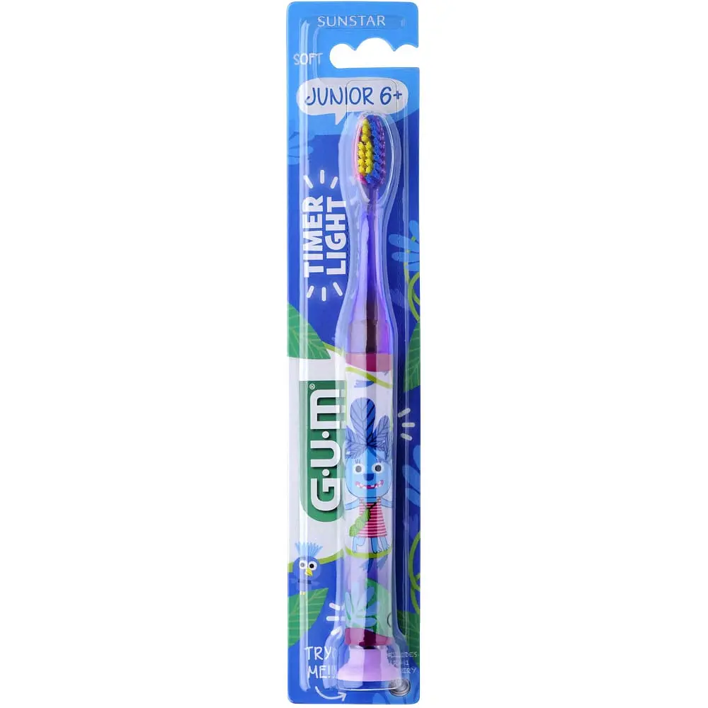 Зубна щітка GUM Junior Monster Light-Up м'яка - фото 5