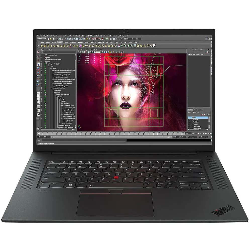 Ноутбук LENOVO ThinkPad P1 Gen 5, Intel Core i7-12700H до 4.7GHz, 16" WQXGA, 32GB, SSD 1TB, NVIDIA GeForce RTX A2000 8GB, Windows 11 Pro - фото 2