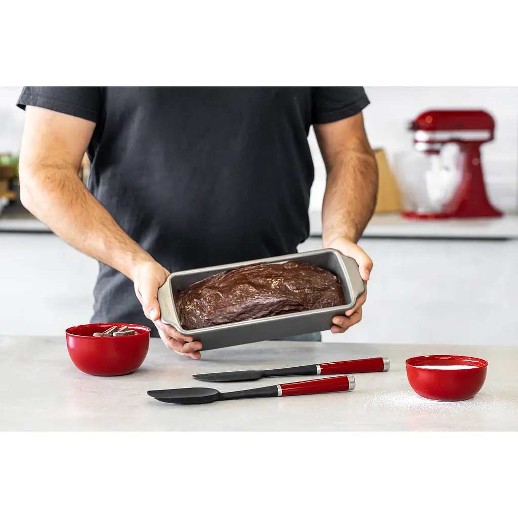 Набор лопаток для теста KitchenAid Coreline красный 2 предмета (KQG437OHERE) - фото 9