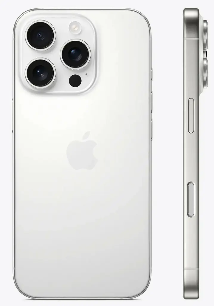 Смартфон Apple iPhone 16 Pro 128GB White Titanium NEW - фото 2