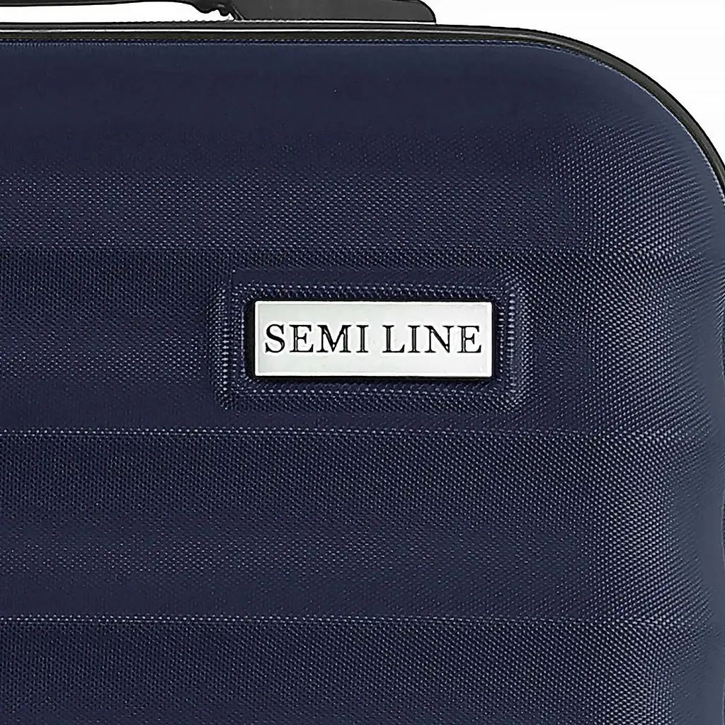 Чемодан Semi Line 22" M Navy (T5577-3) - фото 9