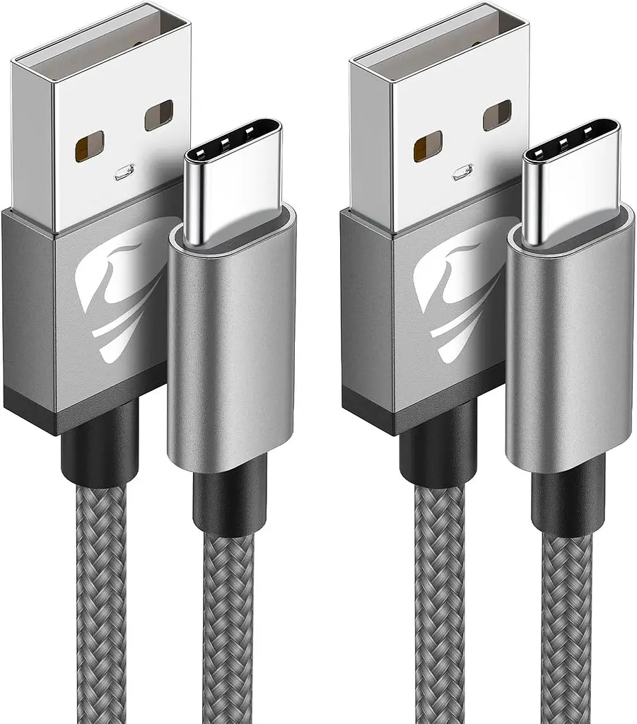 Кабель USB-A → USB-C Yosou 2 м (2 шт.), швидка зарядка 3A