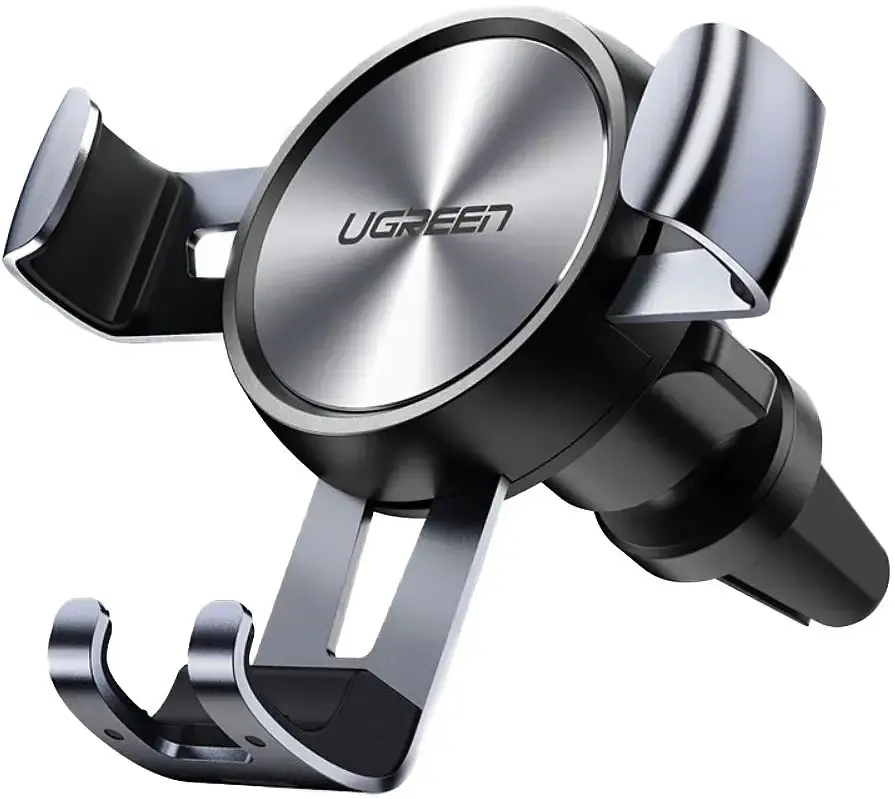 Автомобільний тримач UGREEN LP130 Gravity Drive Air Vent Mount Phone Holder сірий