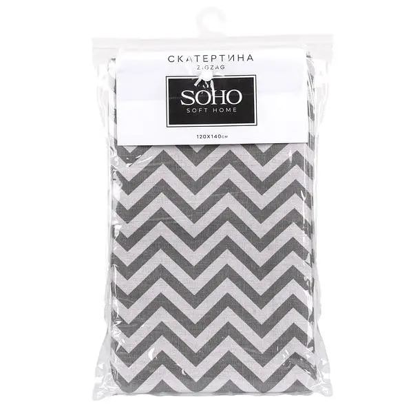 Кухонний текстиль Sоho Скатертина Zigzag, 120х140 см (SH 120*140 Zigzag) - фото 2