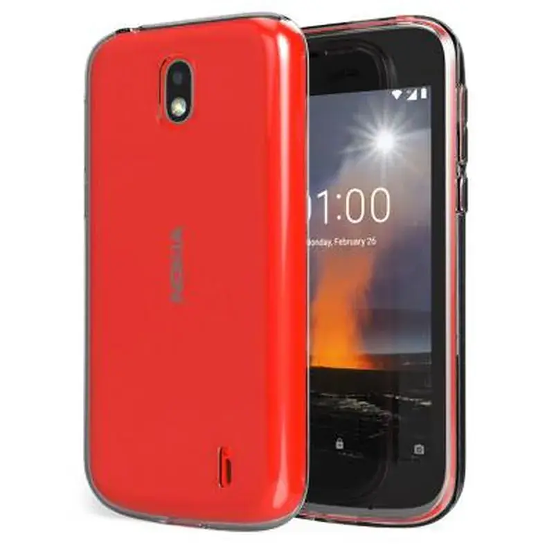 Чохол до мобільного телефона Laudtec для Nokia 1 Clear tpu (Transperent) (LC-N1T) - фото 3