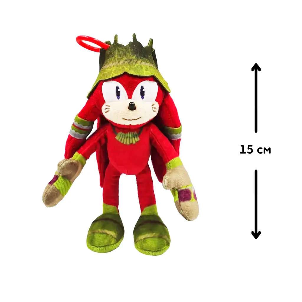 М'яка іграшка на кліпсі SONIC PRIME – НАКЛЗ (15 cm) - фото 2