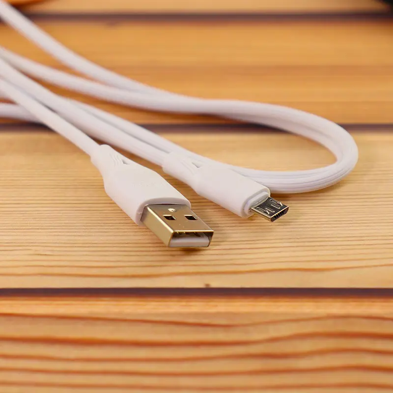 Кабель Aspor AC-05 USB – Micro 2.4A/1м- білий - фото 3