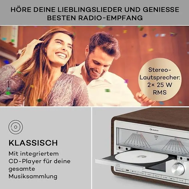 Компактная стереосистема Auna Elton DAB (10041319) - фото 3