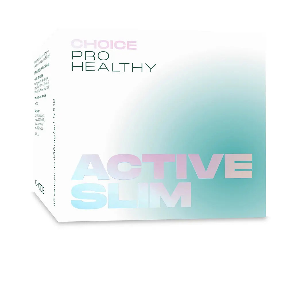 Контроль апетиту, калорій, ваги Active Slim CHOICE PRO HEALTHY 60 капсул