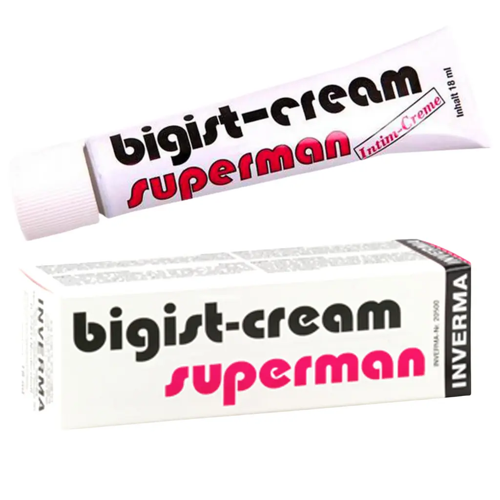 Крем для збільшення пеніса Inverma Bigist-Cream Superman 18 мл - фото 1