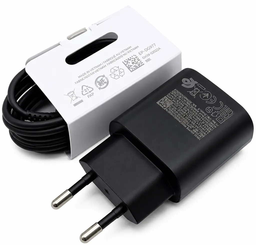 Швидкісний зарядний пристрій EP-TA800 Super Fast Charging Type-C з кабелем 1 м чорний - фото 2