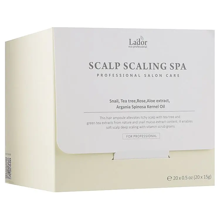 Сироватка-пілінг для шкіри голови La'dor Scalp Scaling Spa, 300 мл (20 шт. по 15 мл) - фото 2