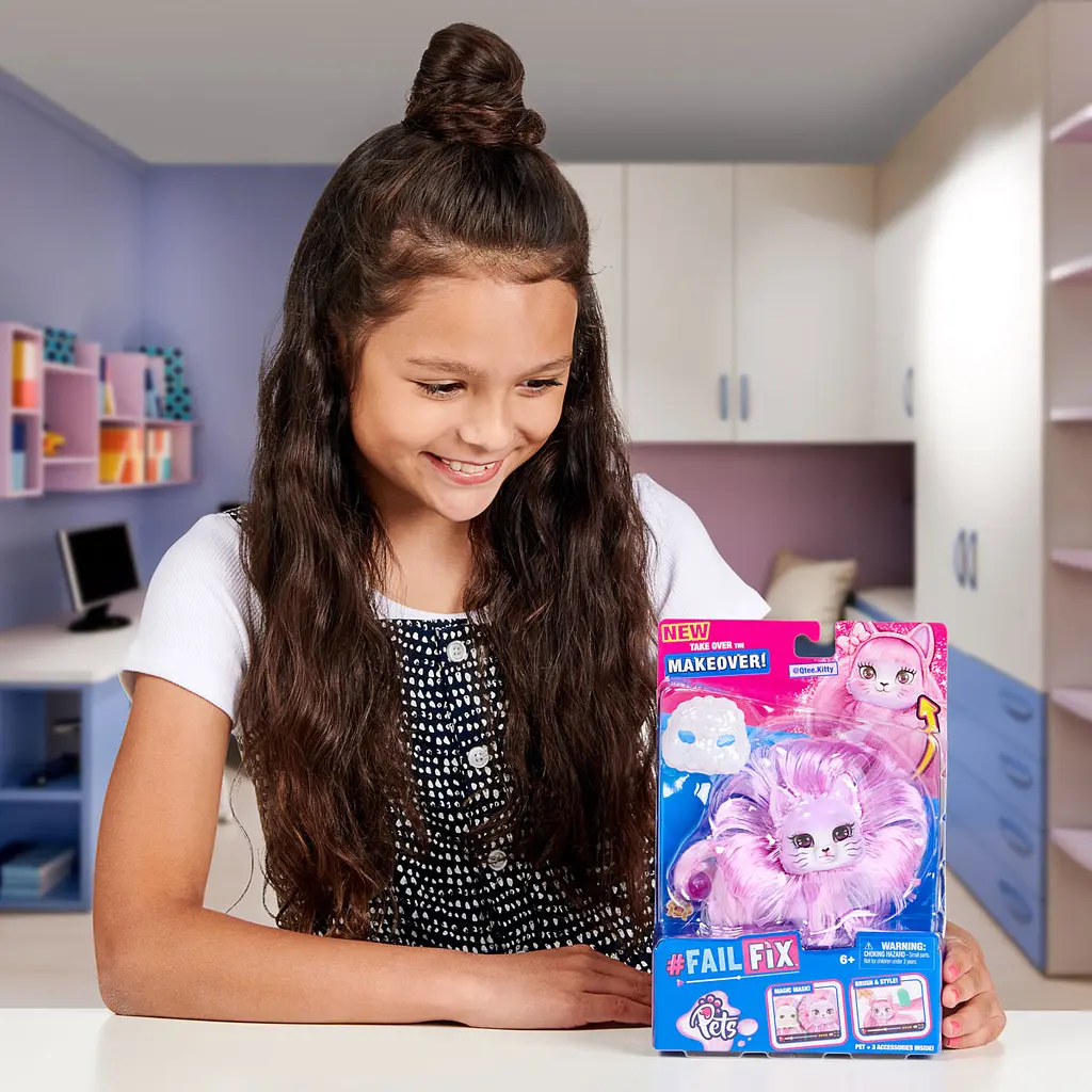 Ігровий набір з вихованцем Failfix Total Makeover Кьюті Кітті (12817) - фото 7