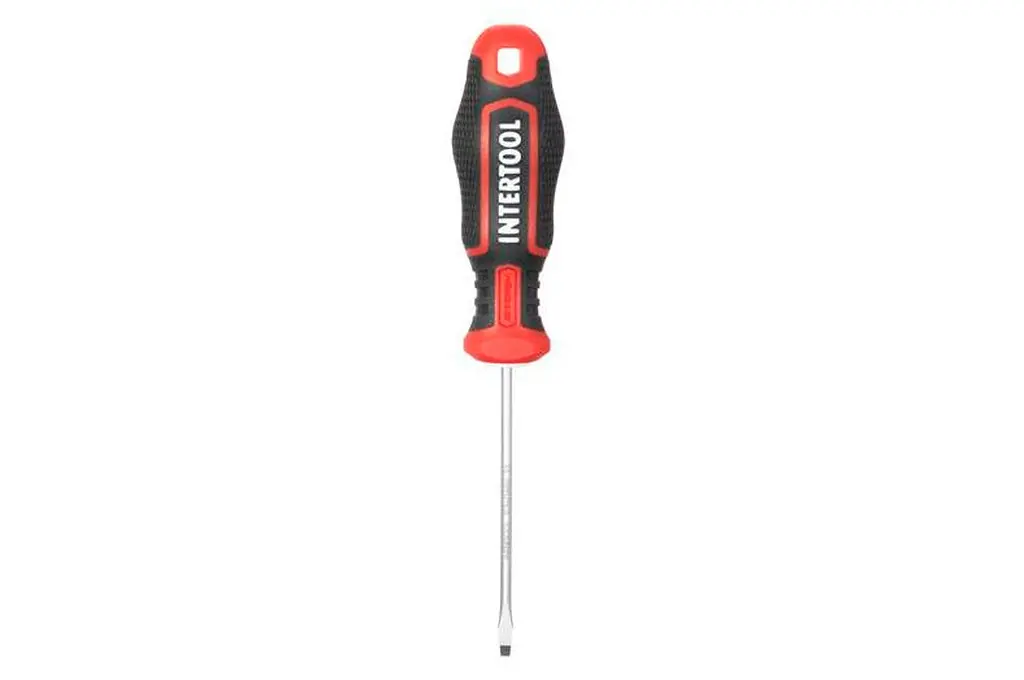 Отвертка плоская шлицевая Intertool SL3 x 75 мм Storm VT-3401 - фото 3