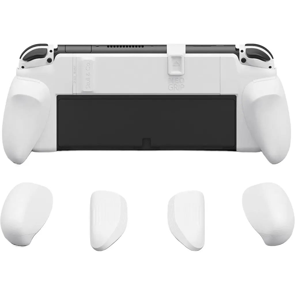 Чохол Skull & Co NeoGrip with Replaceable Ergonomic Grip Protective Case для Nintendo Switch/Switch OLED White [118238] - фото 2