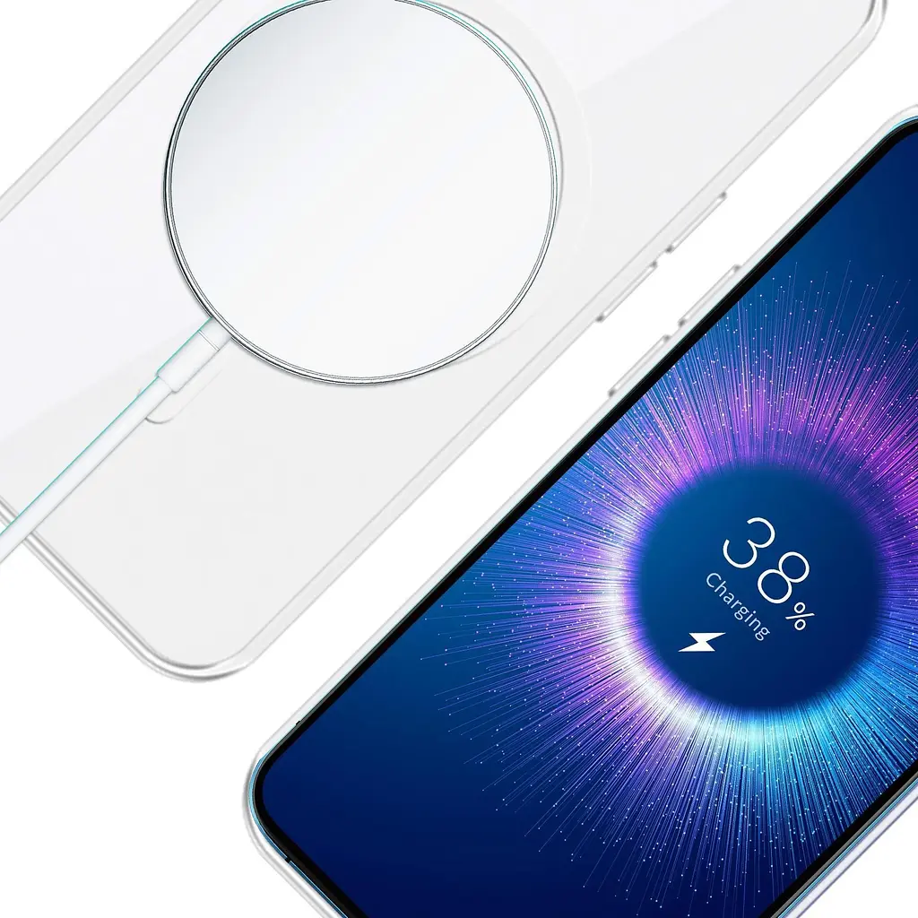 Чохол Clear Case with MagSafe для Apple iPhone 17e/ 16e Transparent AAA [138722] - фото 6