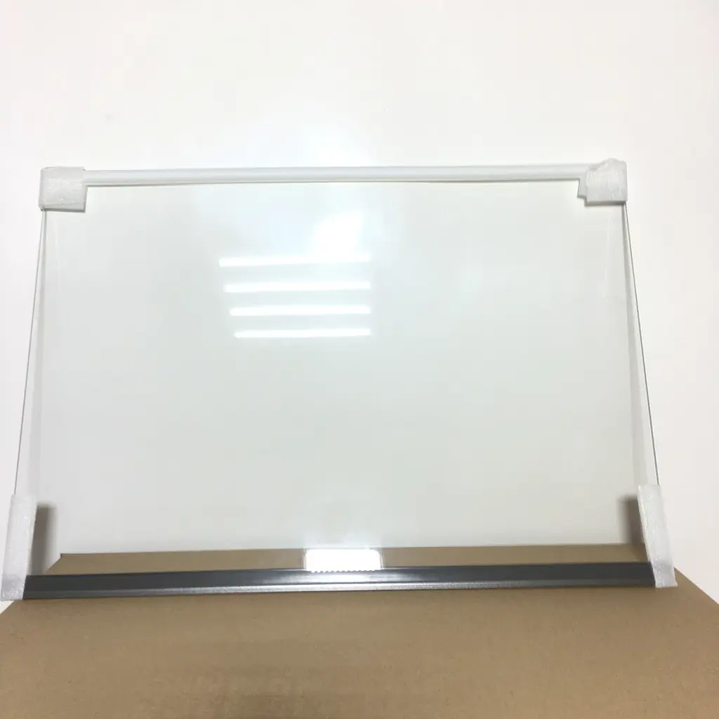 Стеклянная полка (средняя, верхняя) для холодильника Samsung RB38, RB36, RB34, DA97-21494A 500x353 мм - фото 2