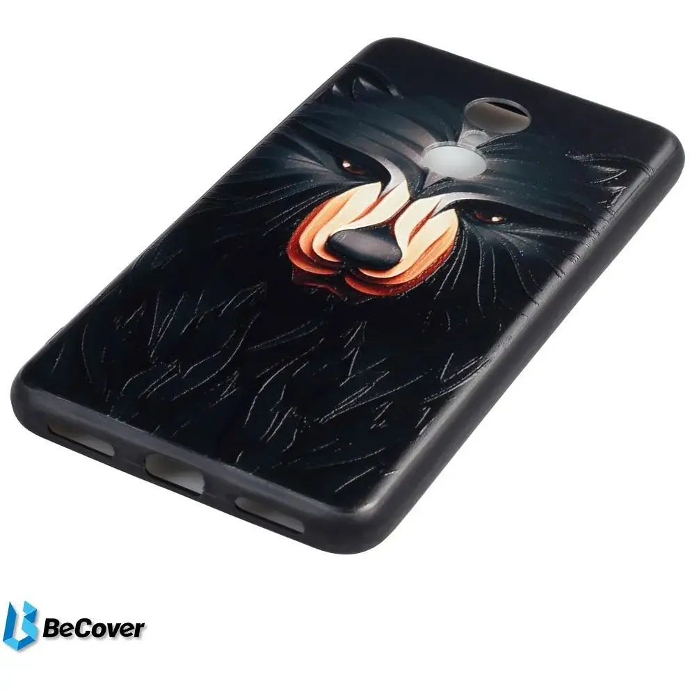 Панель BeCover 3D Print для Xiaomi Redmi 5 Black bear (702036) - фото 3