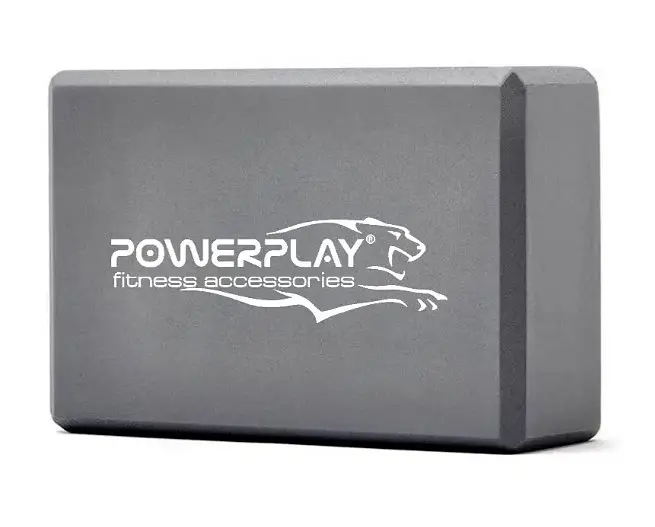 Блоки для йоги PowerPlay 4006 Yoga Brick EVA 2 шт Сірі (PP_4006_Grey_2in) - фото 3