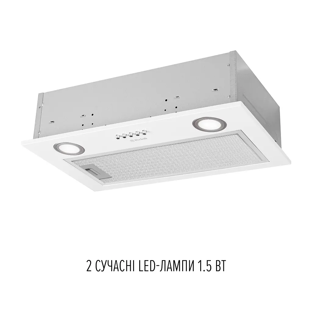 Витяжка повновбудована PERFELLI BI 5212 WH LED - фото 5