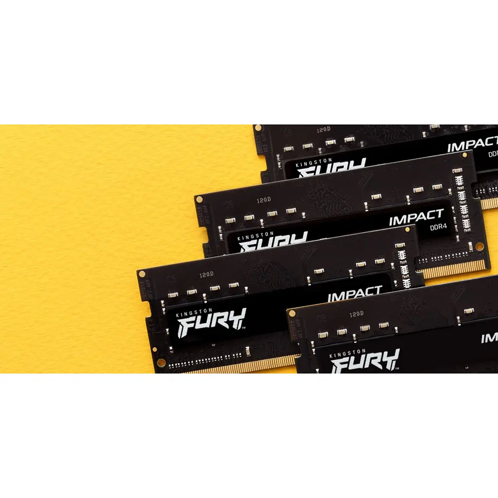 Модуль пам'яті для ноутбука SoDIMM DDR4 32GB (2x16GB) 3200 MHz Impact Kingston Fury (ex.HyperX) (KF432S20IBK2/32) - фото 5