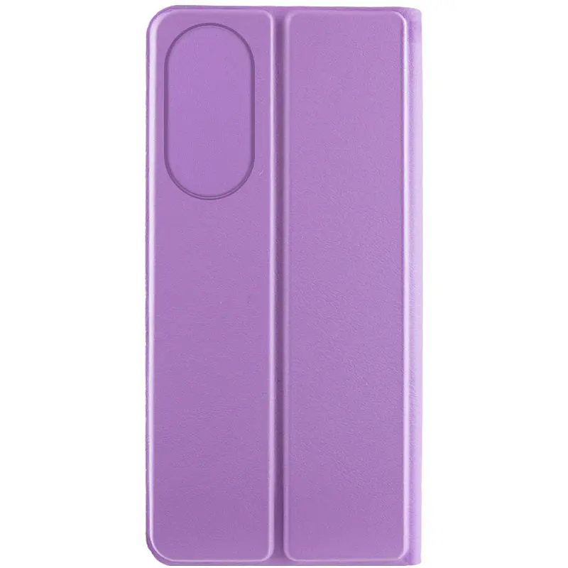 Кожаный чехол-книжка GETMAN Elegant (PU) для Oppo A17k Сиреневый - фото 8