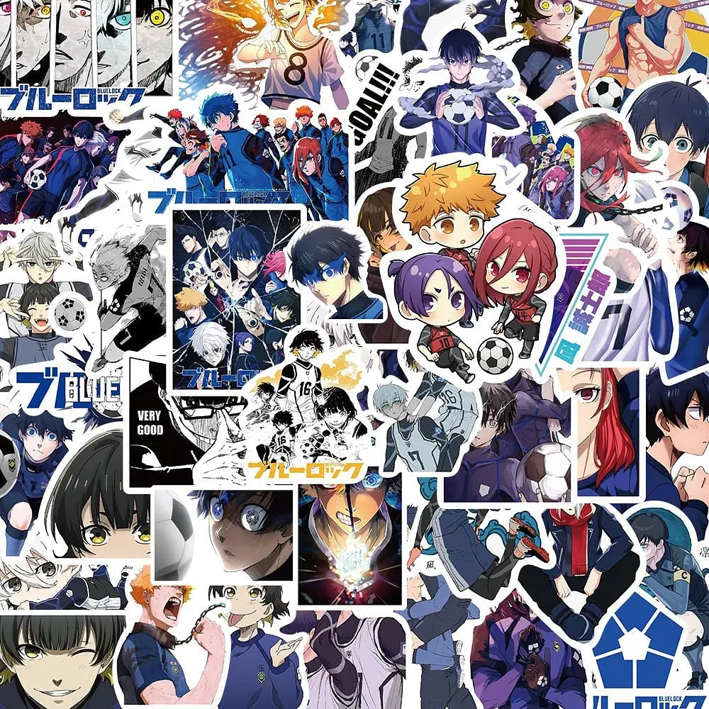 Стікерпак GeekLand Blue Lock 50 штук - фото 2