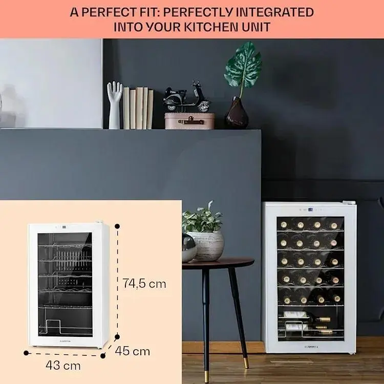 Винний холодильник Klarstein Shiraz 24 Uno (10040217) - фото 3