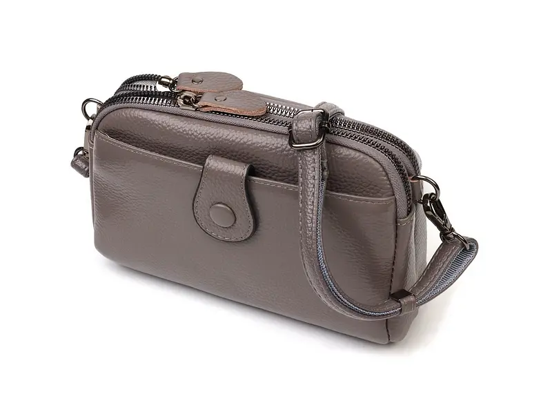 Жіночий шкіряний клатч Vintage 19х12х7 см sum0022699 - фото 10