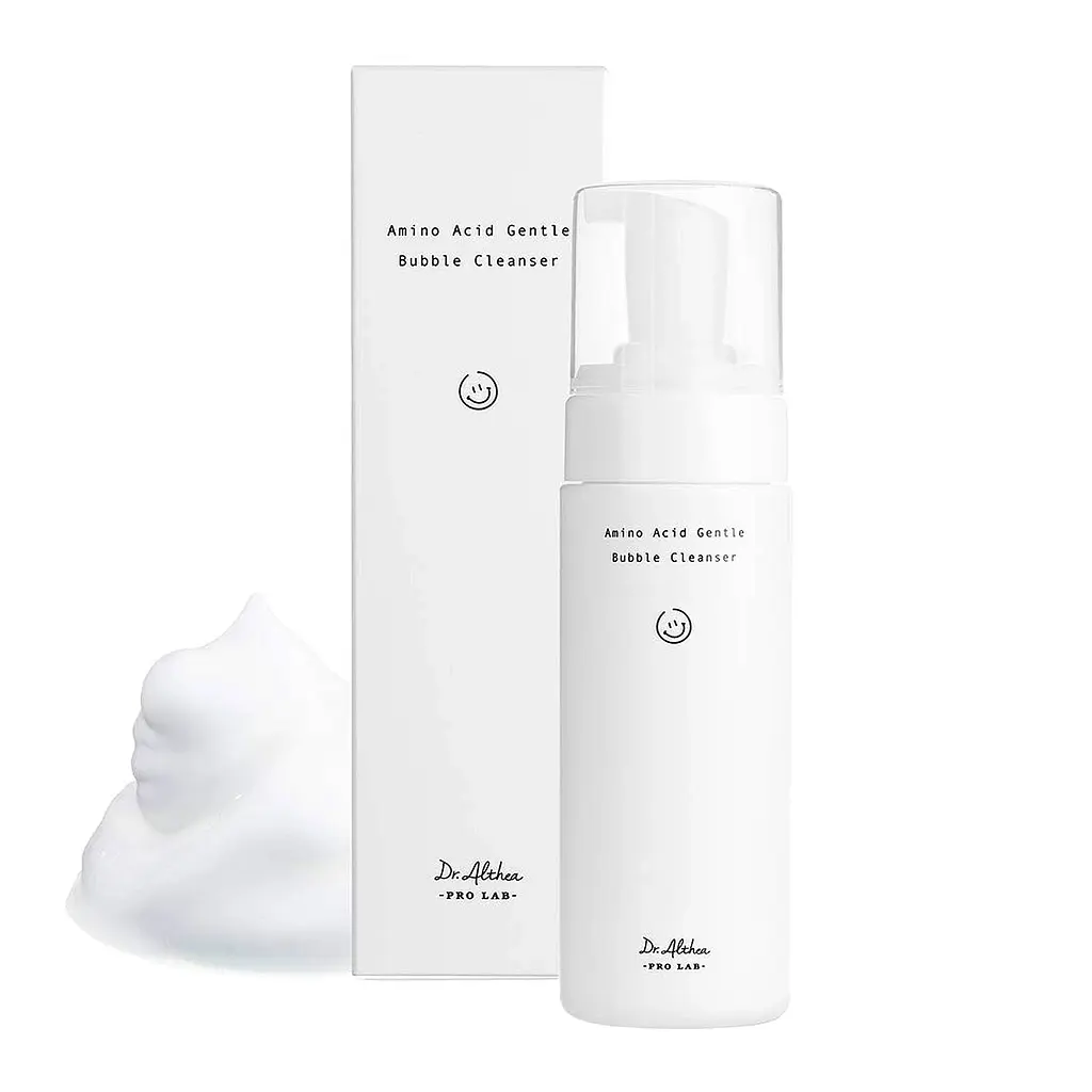Ніжна пінка для вмивання обличчя 140 мл Dr. Althea Amino Acid Gentle Bubble Cleanser - фото 2