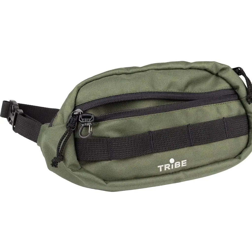 Поясная сумка Tribe Waist bag 2.5 л T-ID-0002 Olive (1042-T-ID-0002-olive) - фото 5