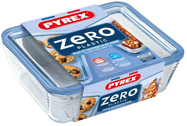 Форма з кришкою Pyrex Pure Glass, 24x19x8 см (2.6 л) - фото 8