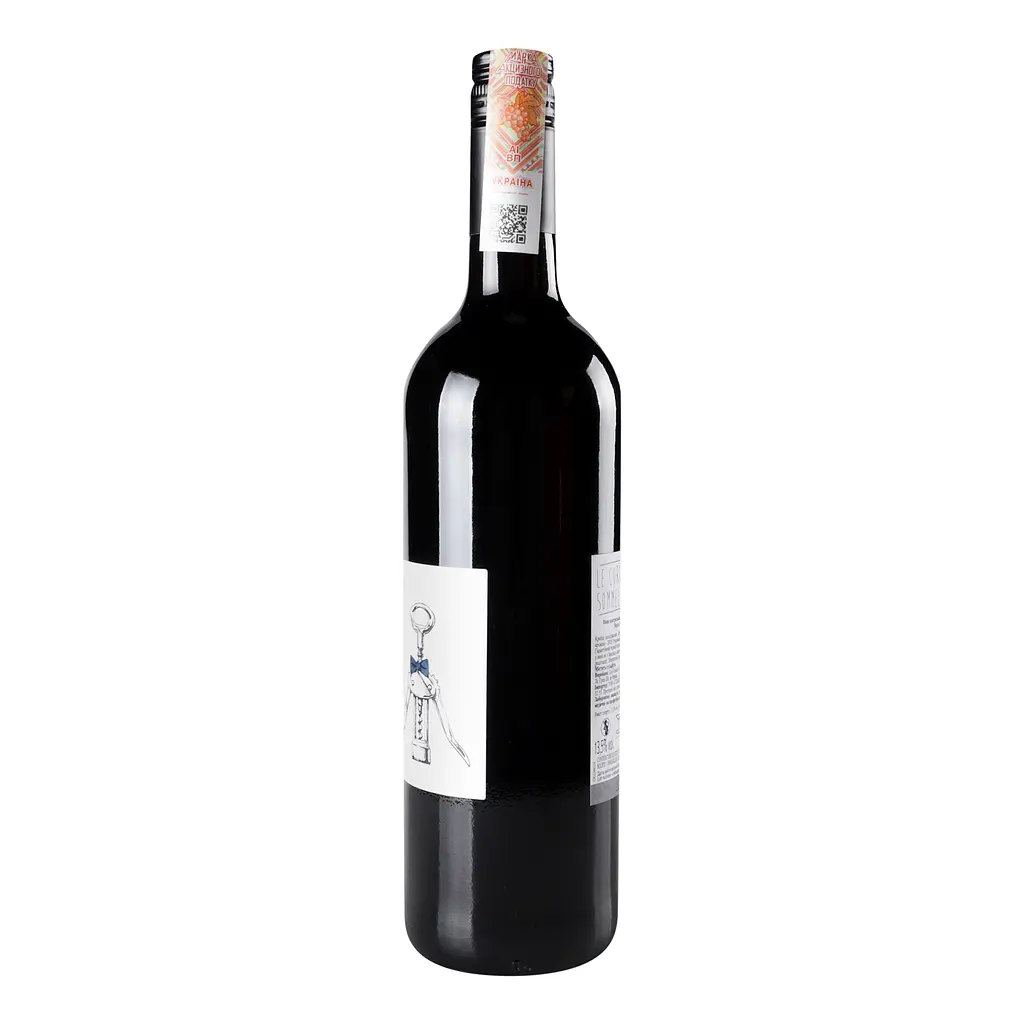 Вино Le Curieux Sommelier Merlot, червоне, сухе, 0,75 л - фото 3