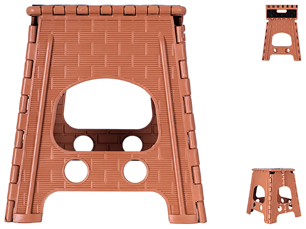 Табурет Violet House Caramel розкладний (0271 CARAMEL 38 см) - фото 4