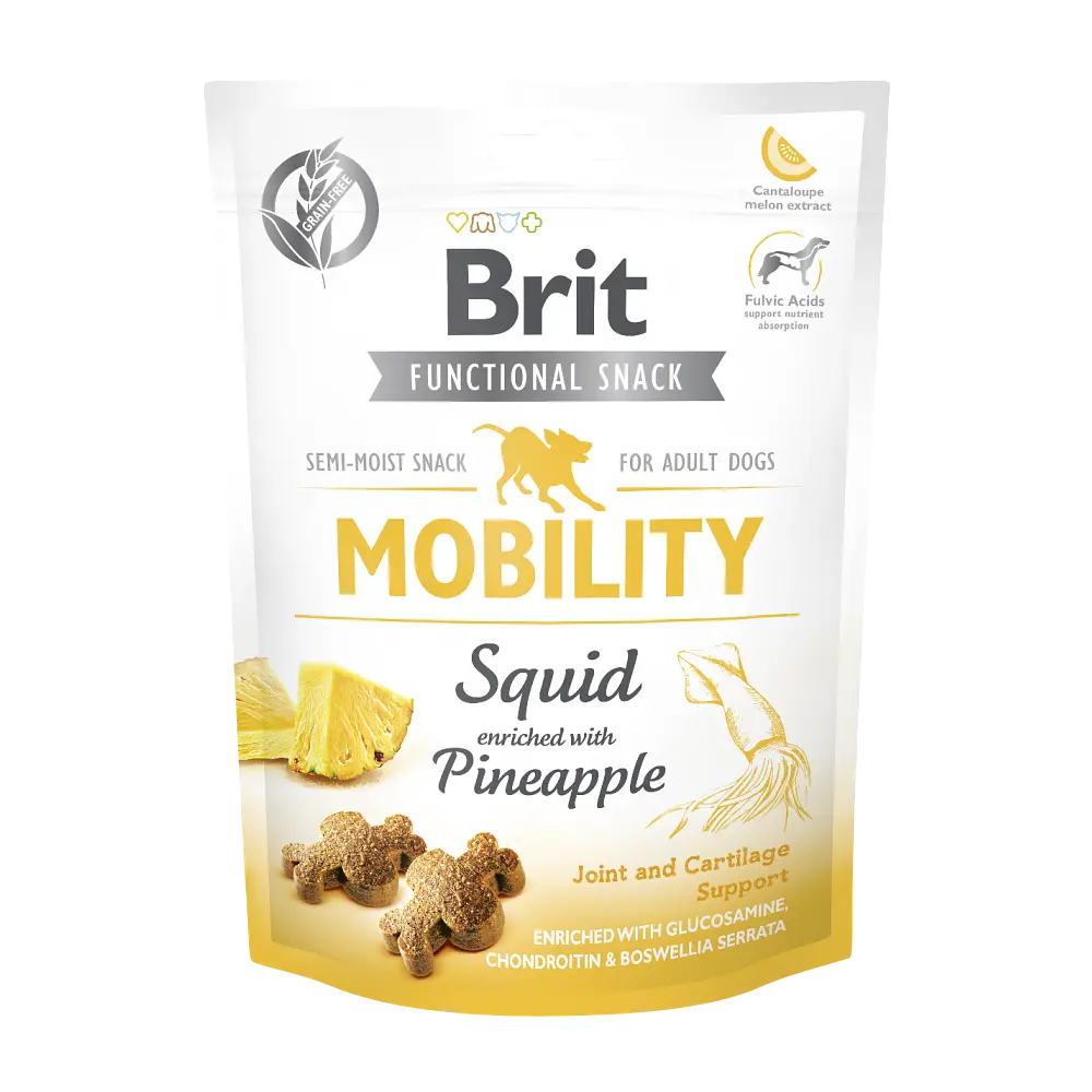 Ласощі для собак Brit Functional Snack Mobility 150 г (для суглобів)