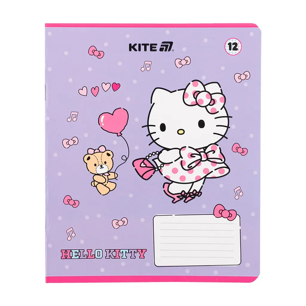 Зошит Kite Hello Kitty, 12 аркушів, клітинка (HK25-232-1), в асортименті - фото 7