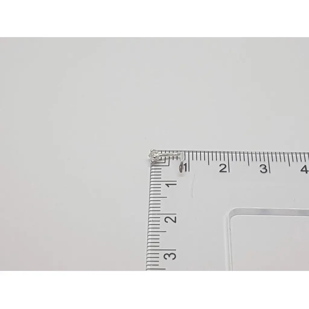 Срібна сережка-пірсинг в ніс Dear. 1017.1С - фото 2