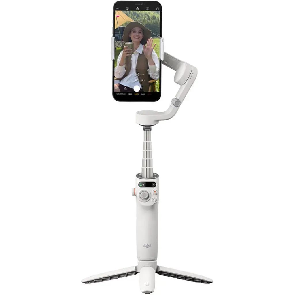 Стабілізатор відеозйомки DJI Osmo Mobile 6 Platinum Grey (CP.OS.00000284.01) [88453] - фото 8
