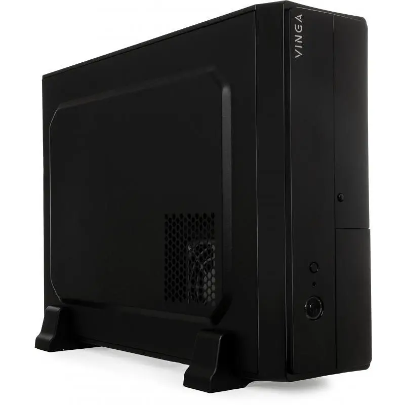 Корпус Vinga CS313B з блоком живлення 400W для micro ATX / mini ITX чорний - фото 5