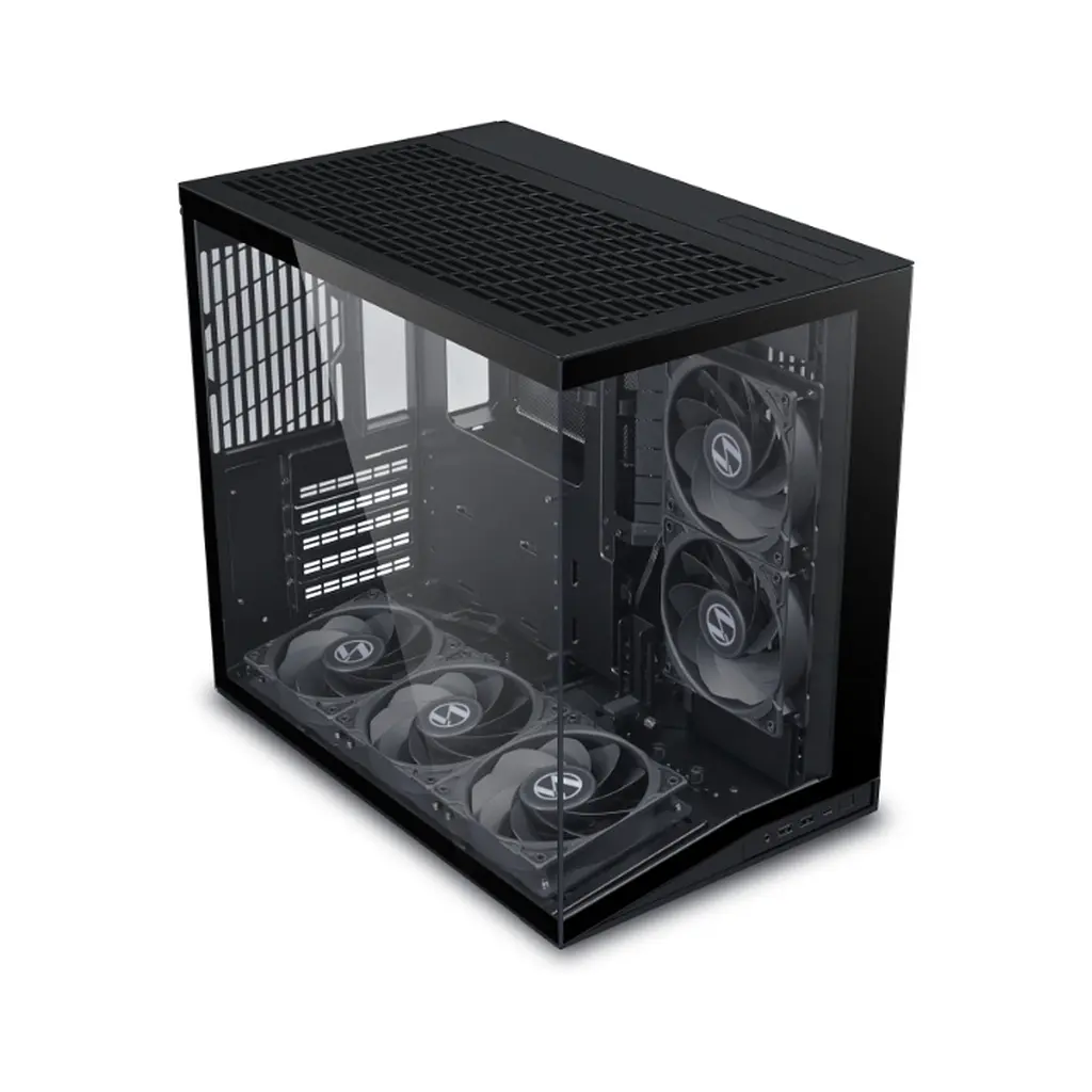 Корпус для ПК Lian Li O11 Dynamic Mini V2 Flow, Black (G99.O11DMIV2FX.00) - фото 2