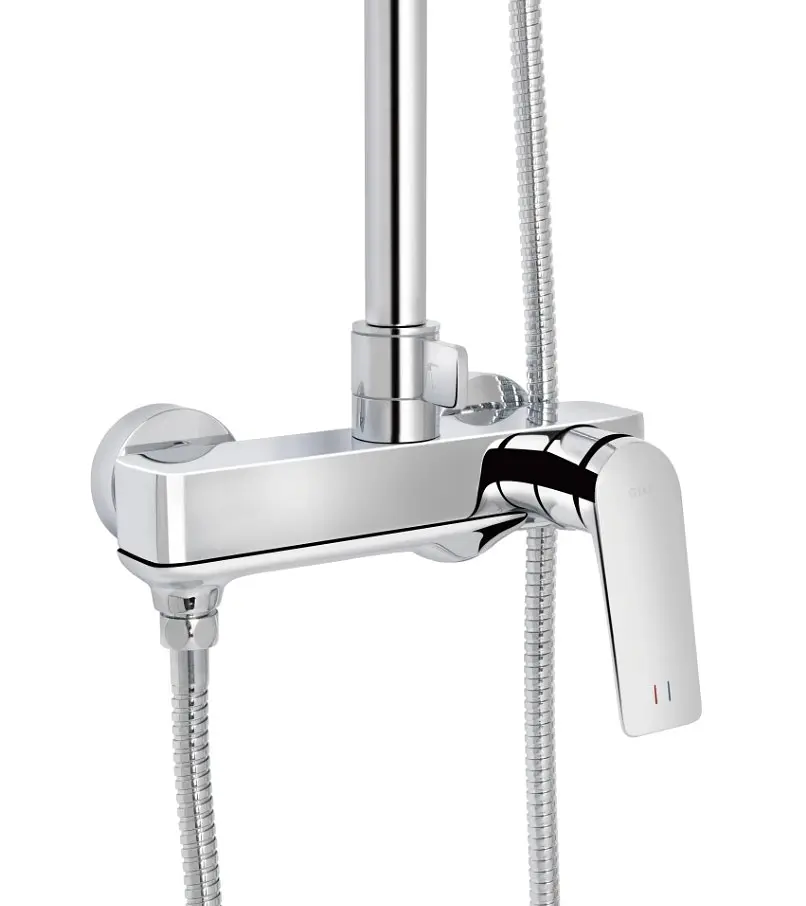Душова система універсальна Qtap Vlasta New Chrome з виливом QTVLA111CRM45650 - фото 3