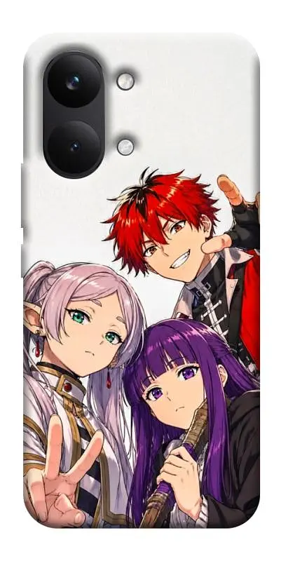 TPU чохол Demsky Frieren and friends для Xiaomi Poco X8 Pro Max