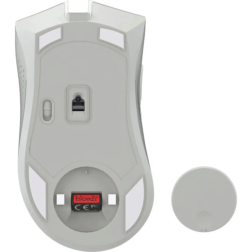 Миша Bloody R90 Plus Wireless Greyish White [119713] - фото 11
