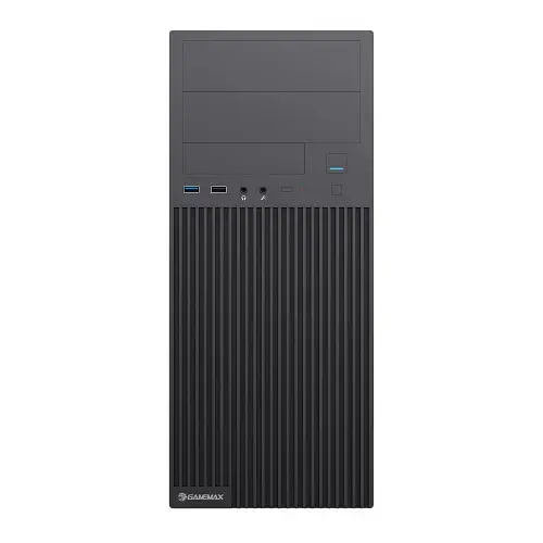Корпус GameMax ET215 Black без БЖ Midi Tower ATX / Micro ATX / Mini ITX 1хType-C / 2хUSB 3.0 макс. CPU - 145 мм / VGA - 310 мм (ET-215-NP-2U3TYC) - фото 2