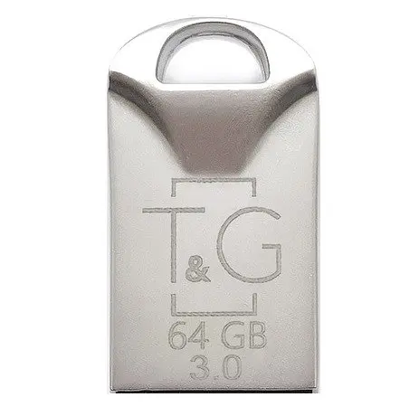 Флеш накопичувач USB 64Gb TG Metal TG106, сріблястий, USB 3.0 (TG106-64G3)