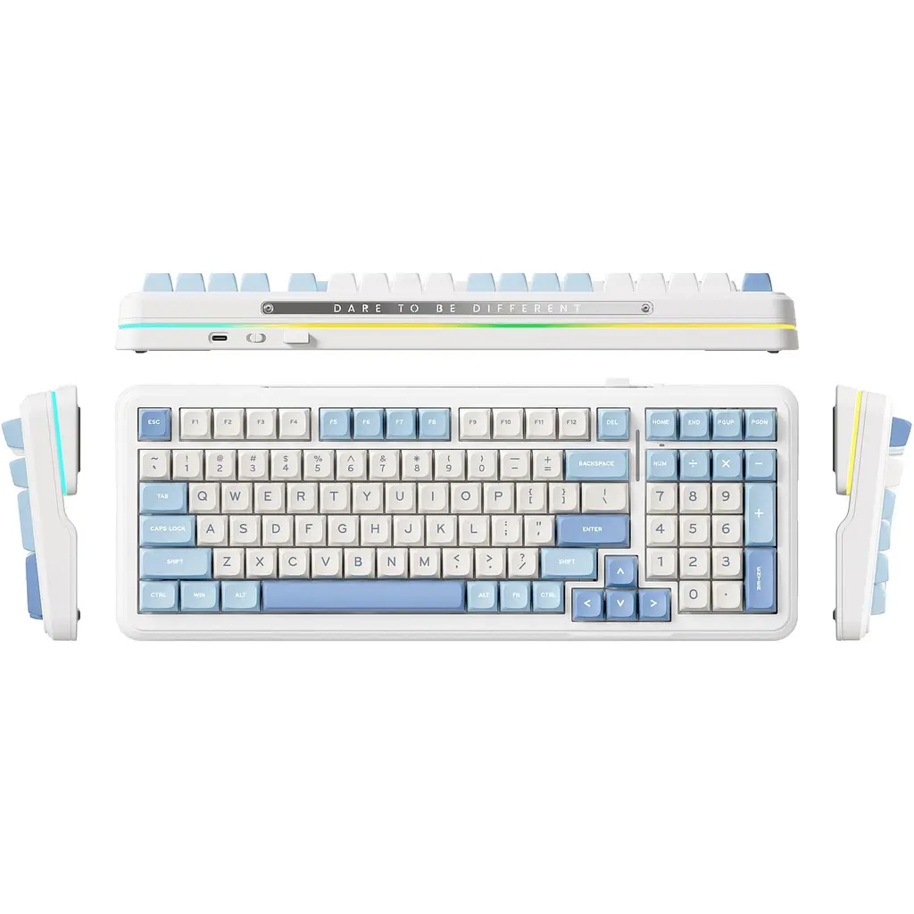 Клавиатура MCHOSE K99 V2 Sky Blue (MC-K99V2-4) [159876] - фото 3