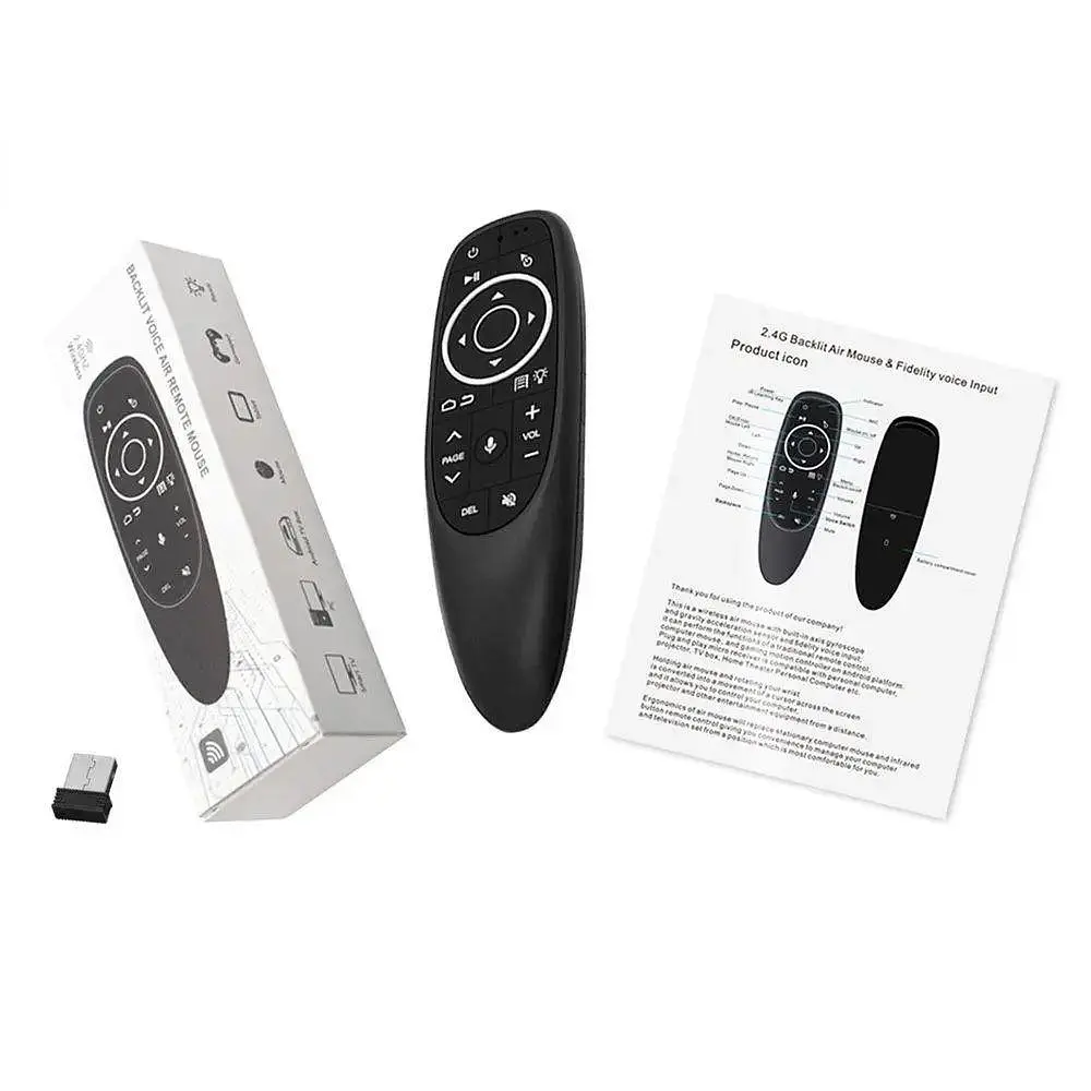 Аеропульт Air Mouse G10S Pro бездротова повітряна мишка Android Google TV BOX - фото 5