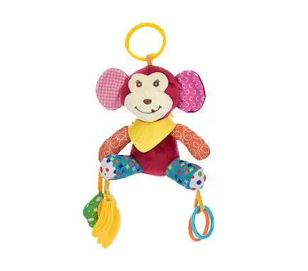 Підвіска на коляску з прорізувачем A-Toys SKK-056 Мавпочка